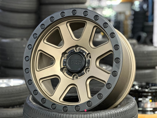 New 18X9 ET12 Black Rhino Baker Rim (4 wheel) Matt Bronze 6X139.7
