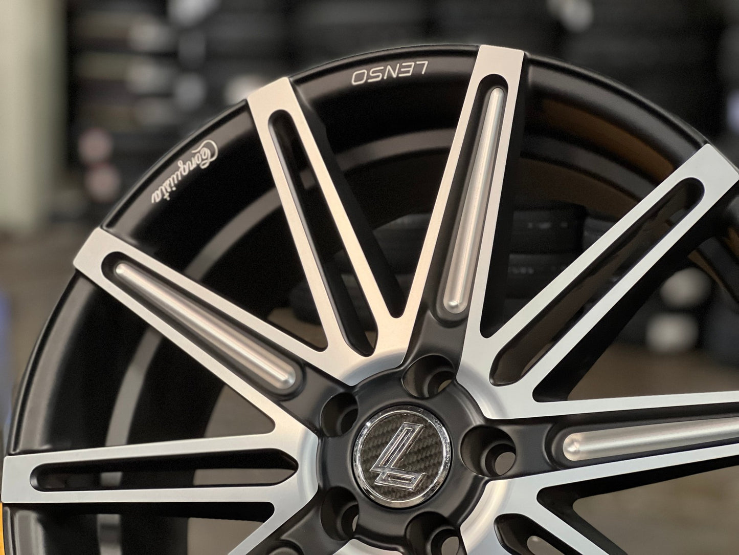 New 18X8 ET42 Lenso Conquista Rim (4 wheel) Matt Black 5X100