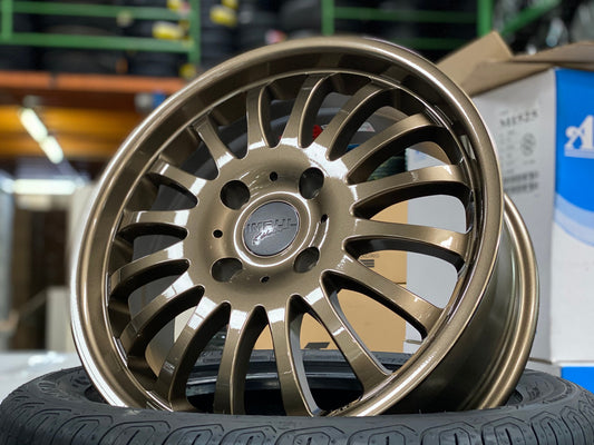 New 16X6.5 ET38 Impul FS16 Rim (4 wheel) Gloss Bronze 4X114.3