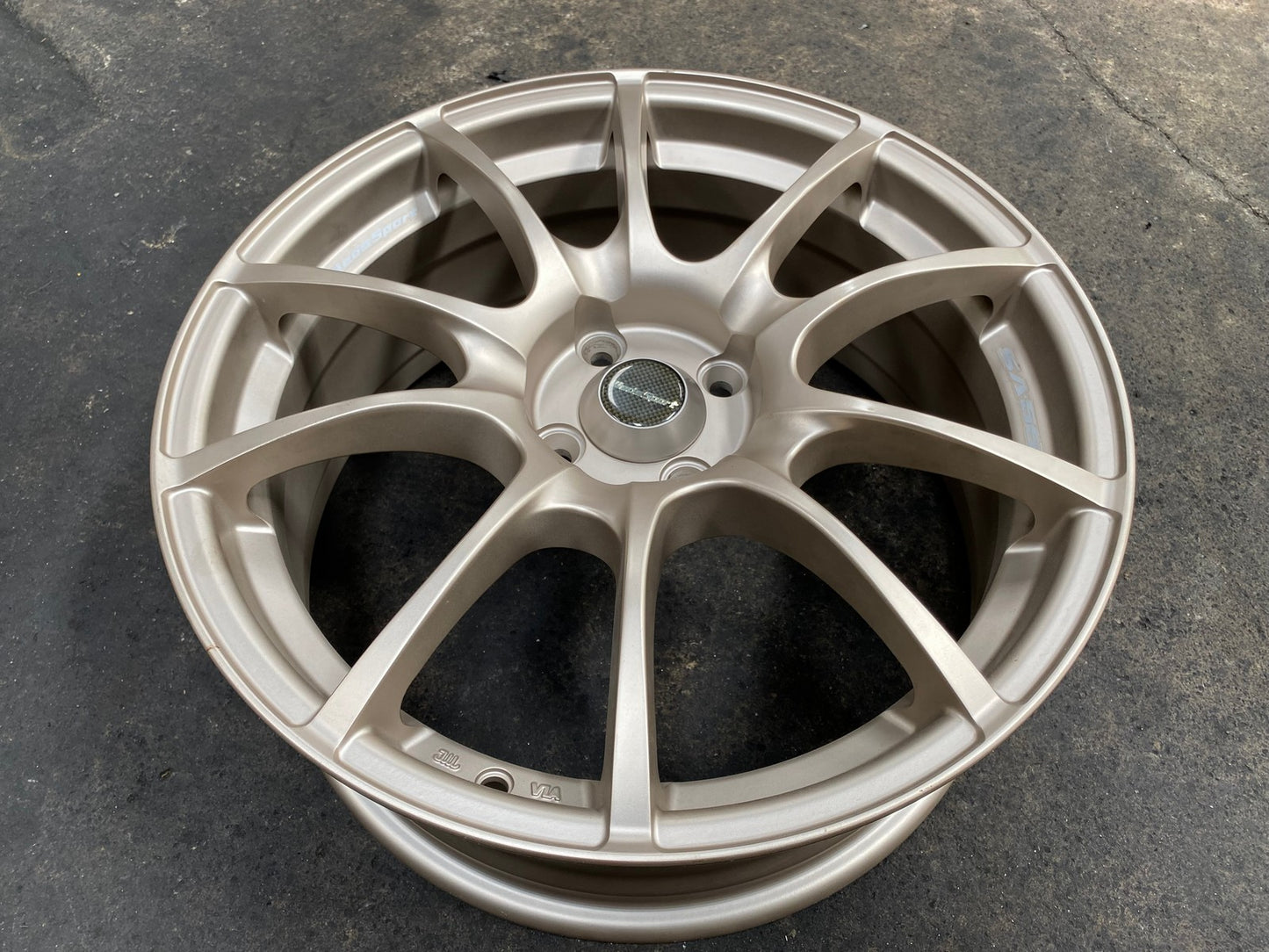 New 17X7 ET40 Ketrin Rim (4 wheel) Matt Gold 4X100