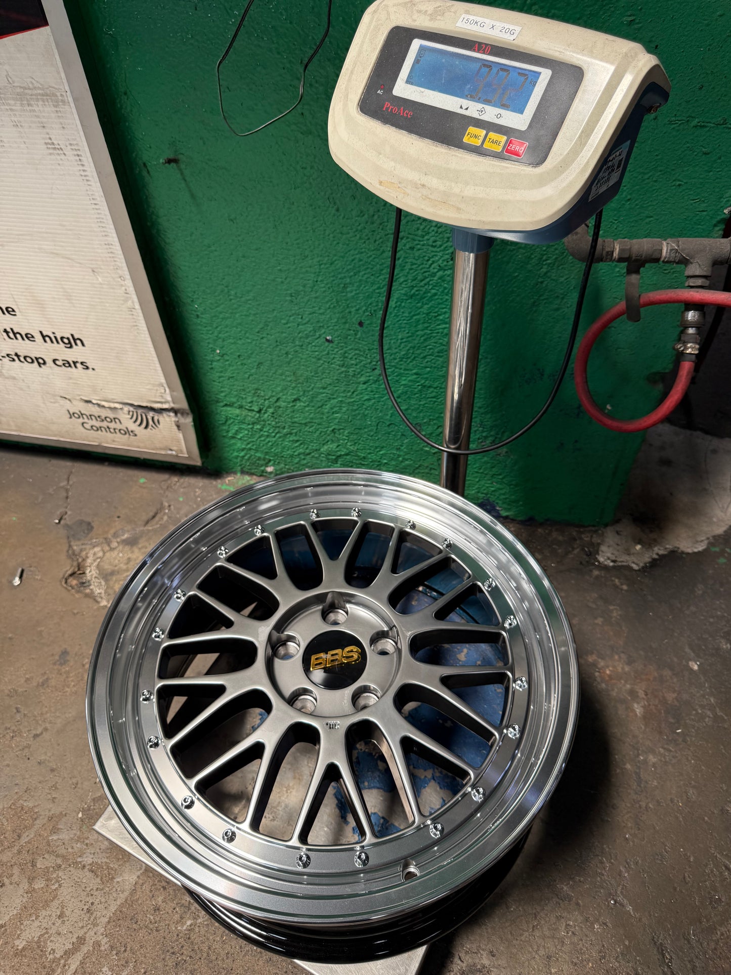 NEW 18X8 ET42 AOW LM Flow Formed Rim (4 Wheel) Hyper Black Polished Lip 5X114.3