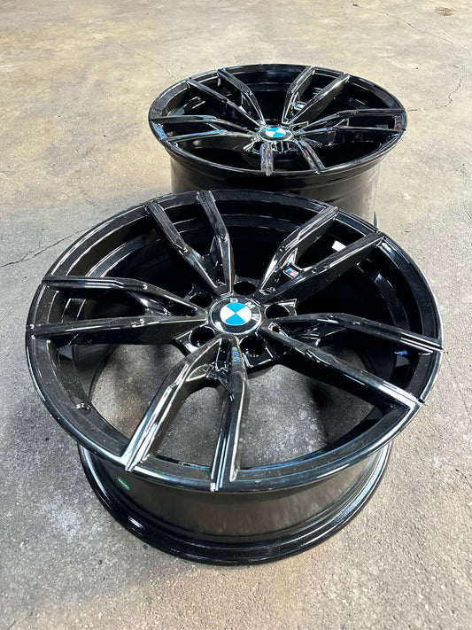 New 18 BMW Style 792M rim G20 (4 wheel) Black 5X112
