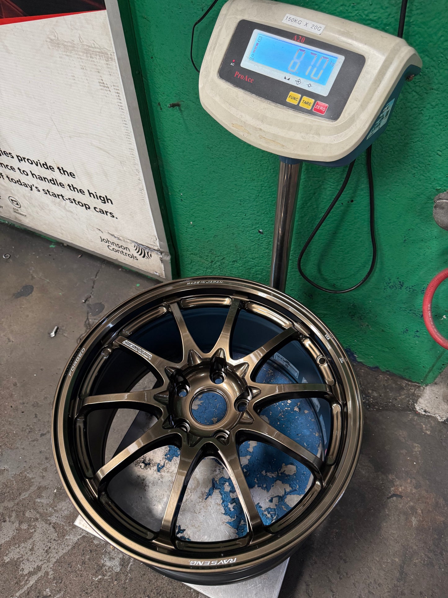 New 18x9.5 ET45 Rays Volk Racing CE28N Plus Rim (4 wheel) Shining Bronze Metal 5x120