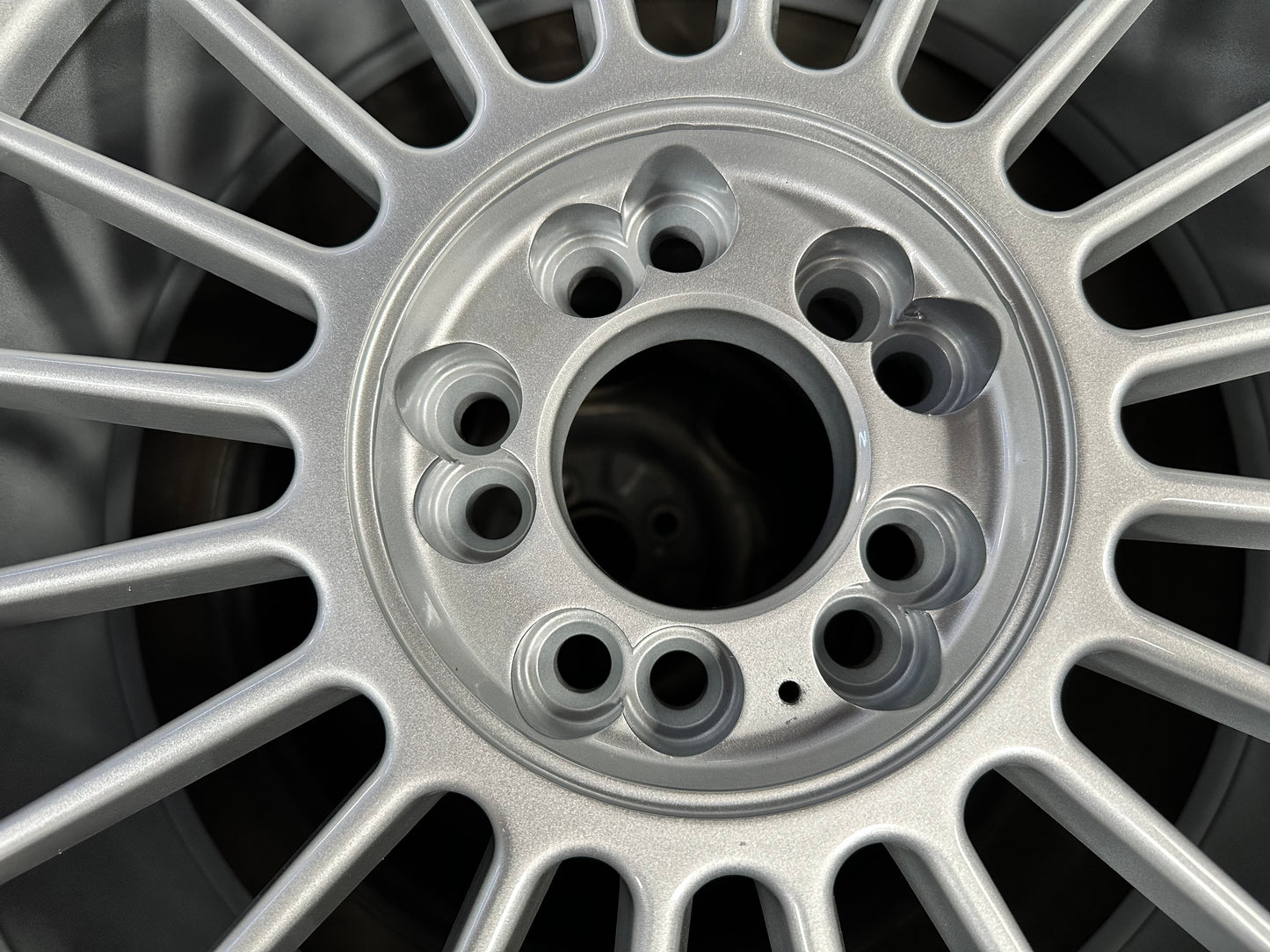 New 18X8.5 ET13 18X9.5 ET20 Staggered ALPINA (4 wheels) Gloss Metallic Silver 5X112
