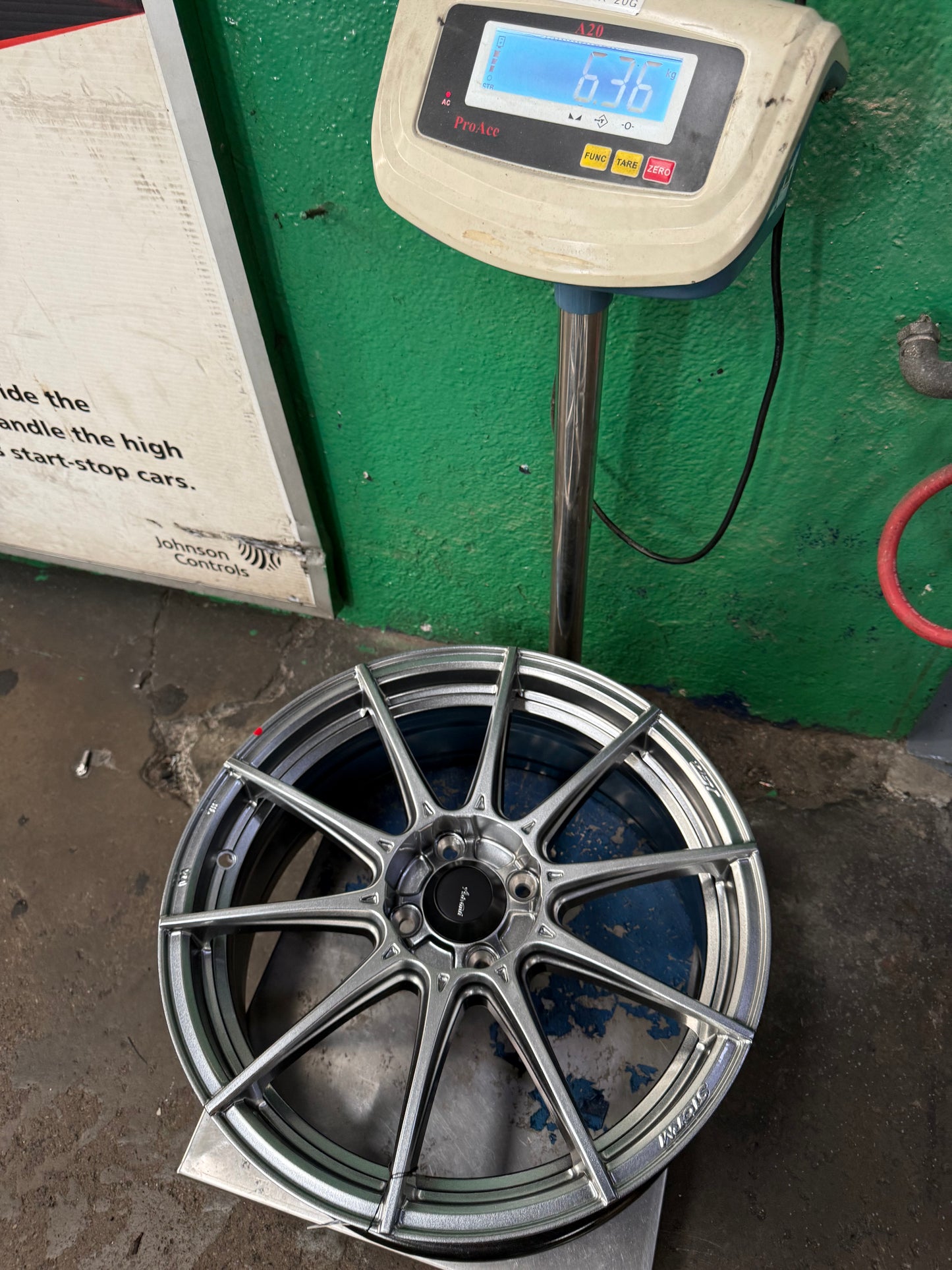New 17X7J ET40 Advanti Storm S1 Rim (4 wheel) Gloss Silver 4X100