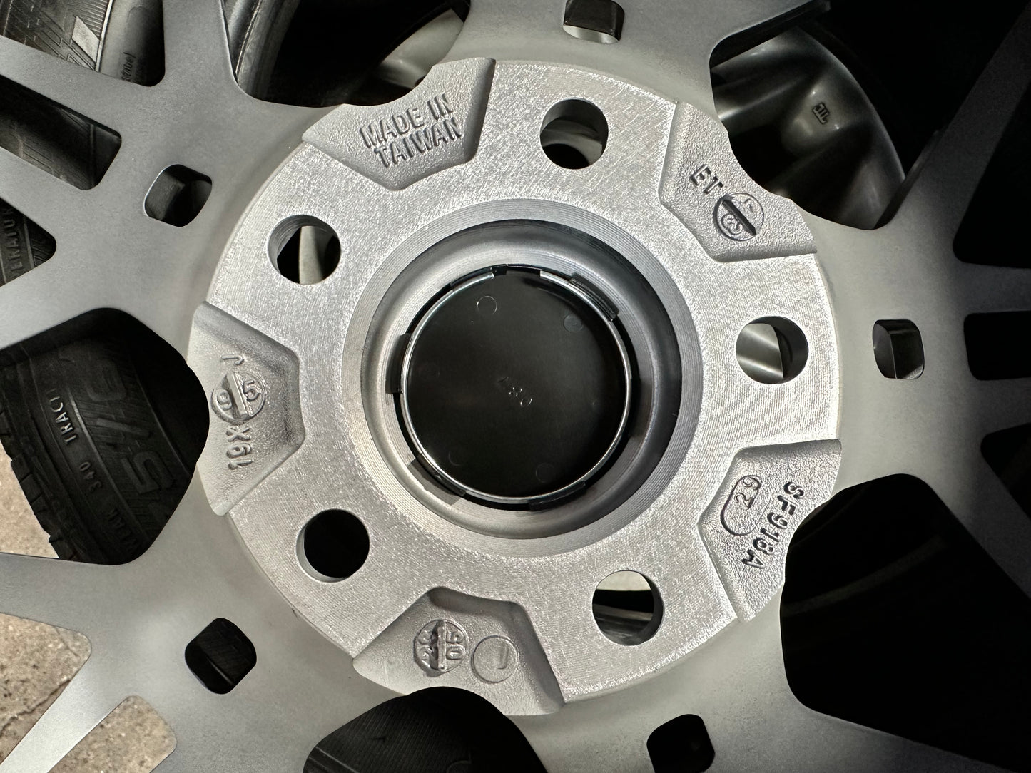 New 19x8.5 ET30 19x9.5 ET43 Varro VD45X Mercedes C43 AMG W205 W206 (4 wheels) Titanium Brushed 5x114.3