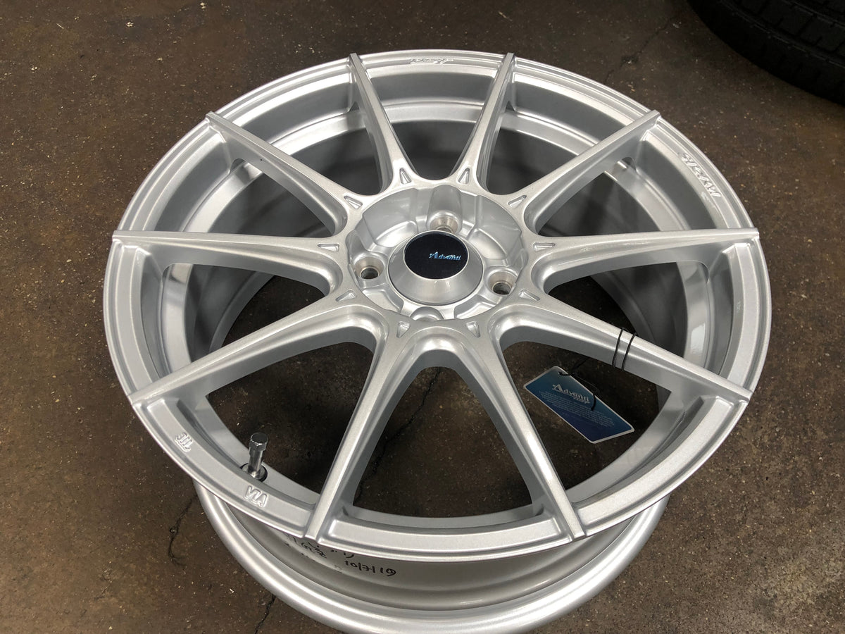 New 16X7 ET38 Advanti Storm S1 Rim (4 wheel) Gloss Silver 4X100