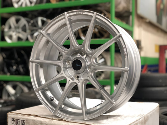 New 16X7 ET38 Advanti Storm S1 Rim (4 wheel) Gloss Silver 4X100