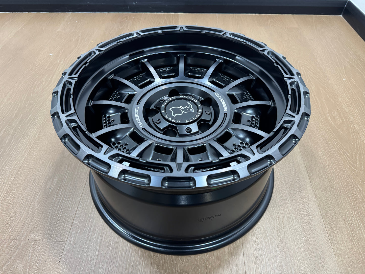 NEW 17X9J ET-12 Black Rhino Legion Rim (4 Wheel) Matte Black Grey Tint 5X127