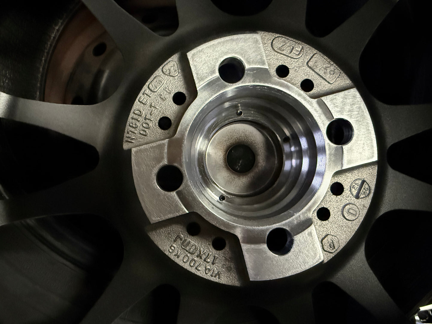 New 17X8 ET45 Konig Hypergram Rim (4 wheel) Matt Gun Metal 4X100