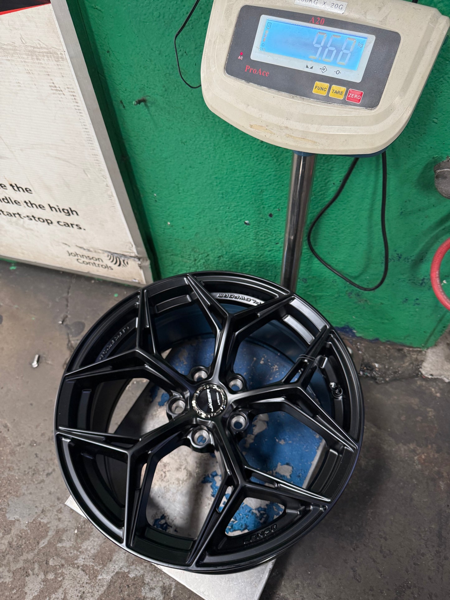 New 18x8.5 ET35 Lenso Blaze Rim (4 wheel) Satin Black 5x114.3