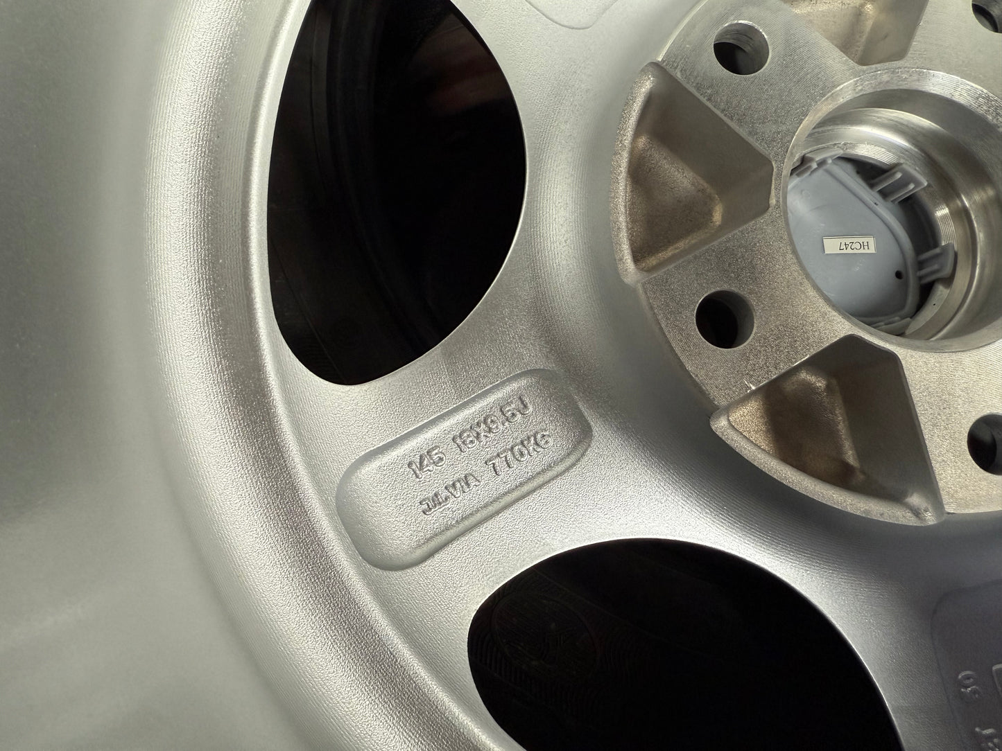 New 18x8 ET50 18x9.5 ET50 Porsche Carrera (4 wheels) Classic Silver 5x130