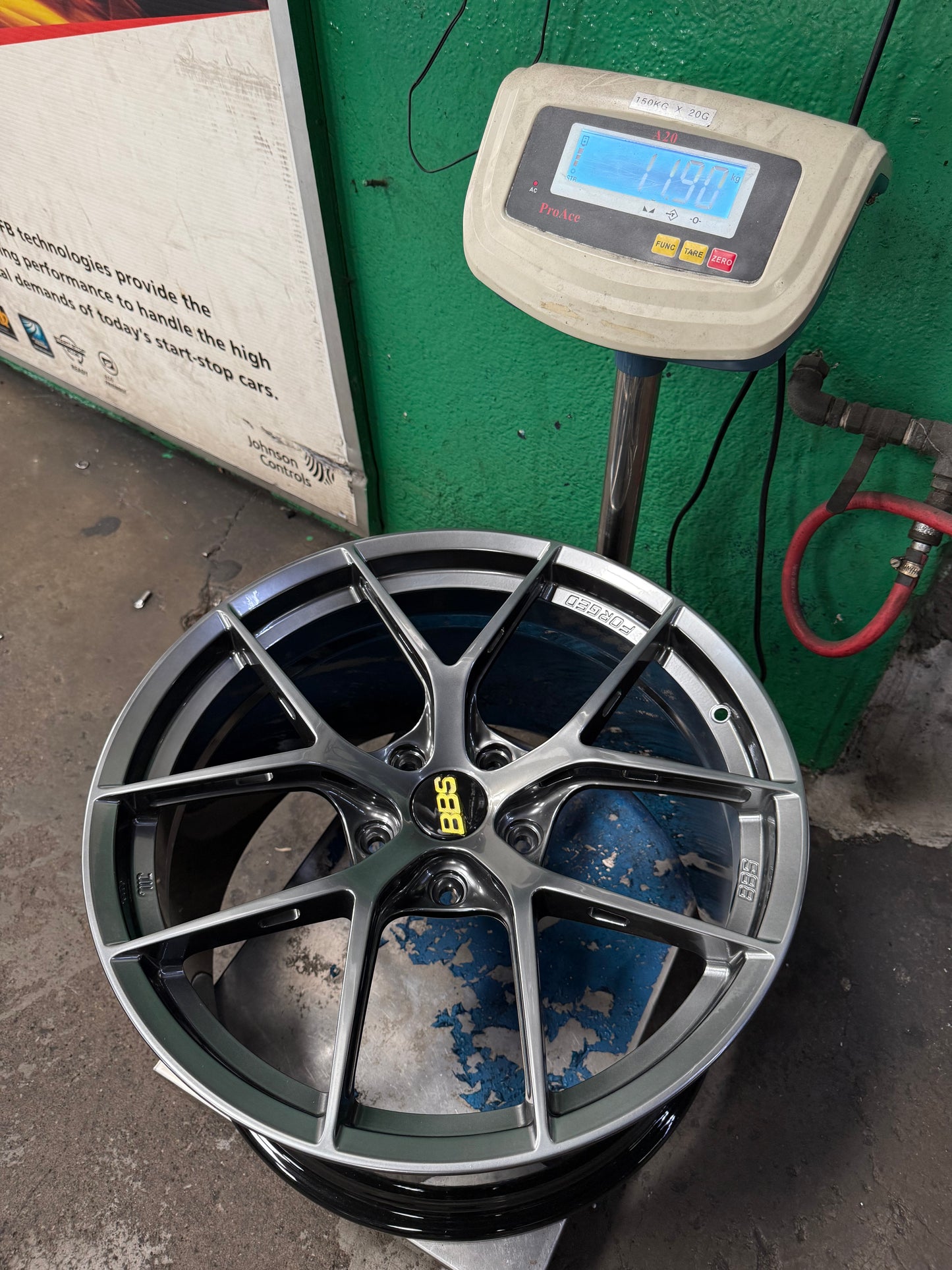 New 20x9 ET48 20x11.5 ET62 Overdrive Forged BBS FIR Design (4 wheel) 5x130 Hyper Black