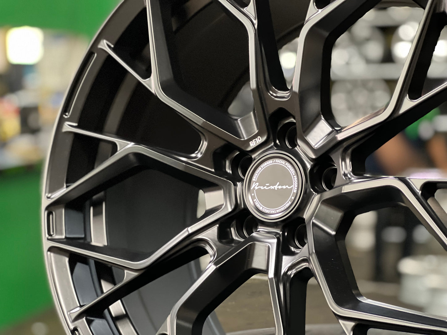 New 20x9 ET25 20x10 ET35 Brixton RF10 (4 wheel) 5x112 Satin Black