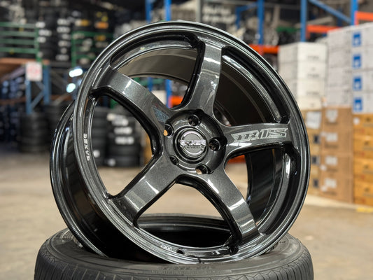 NEW 18X8.5 ET42 Raxer TR1S Rim (4 wheel) Dark Graphite 5X114.3