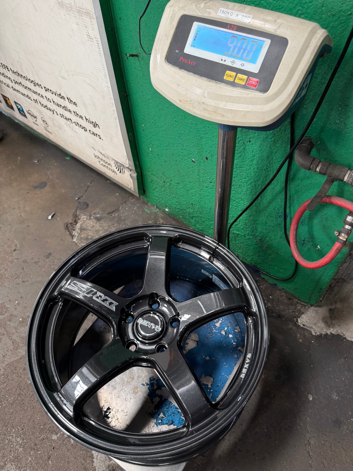 NEW 18X8.5 ET42 Raxer TR1S Rim (4 wheel) Dark Graphite 5X112