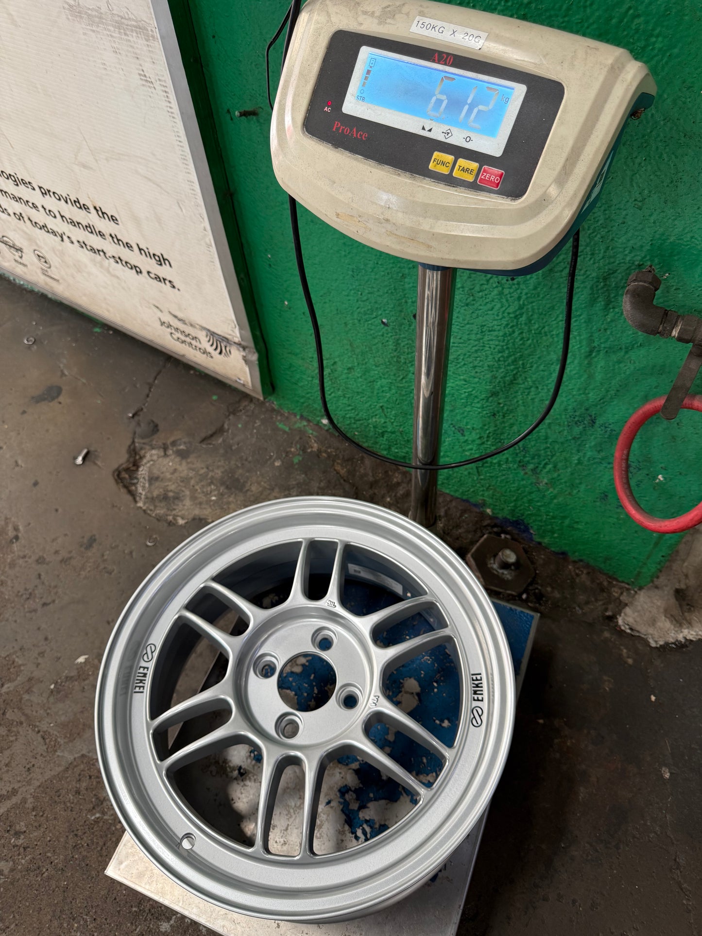 New 16x7 ET43 Enkei Racing RPF1 Rim (4 wheel) Silver 4x100