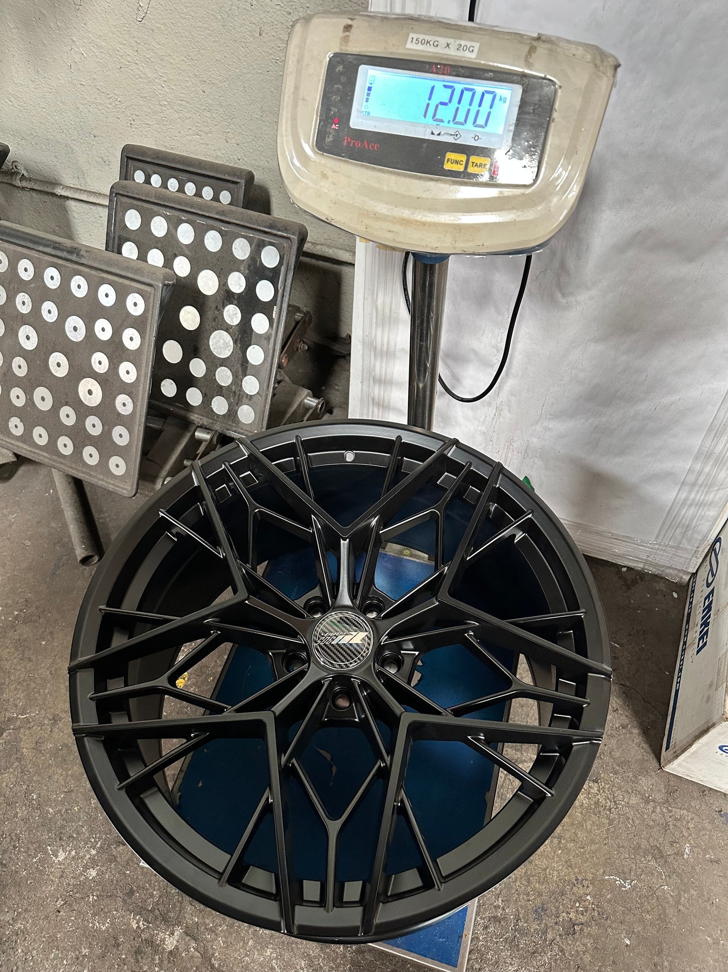 New 20x8.5 ET32 20x10 ET38 305 Forged FT120 (2 wheel) 5x114.3 Matte Black