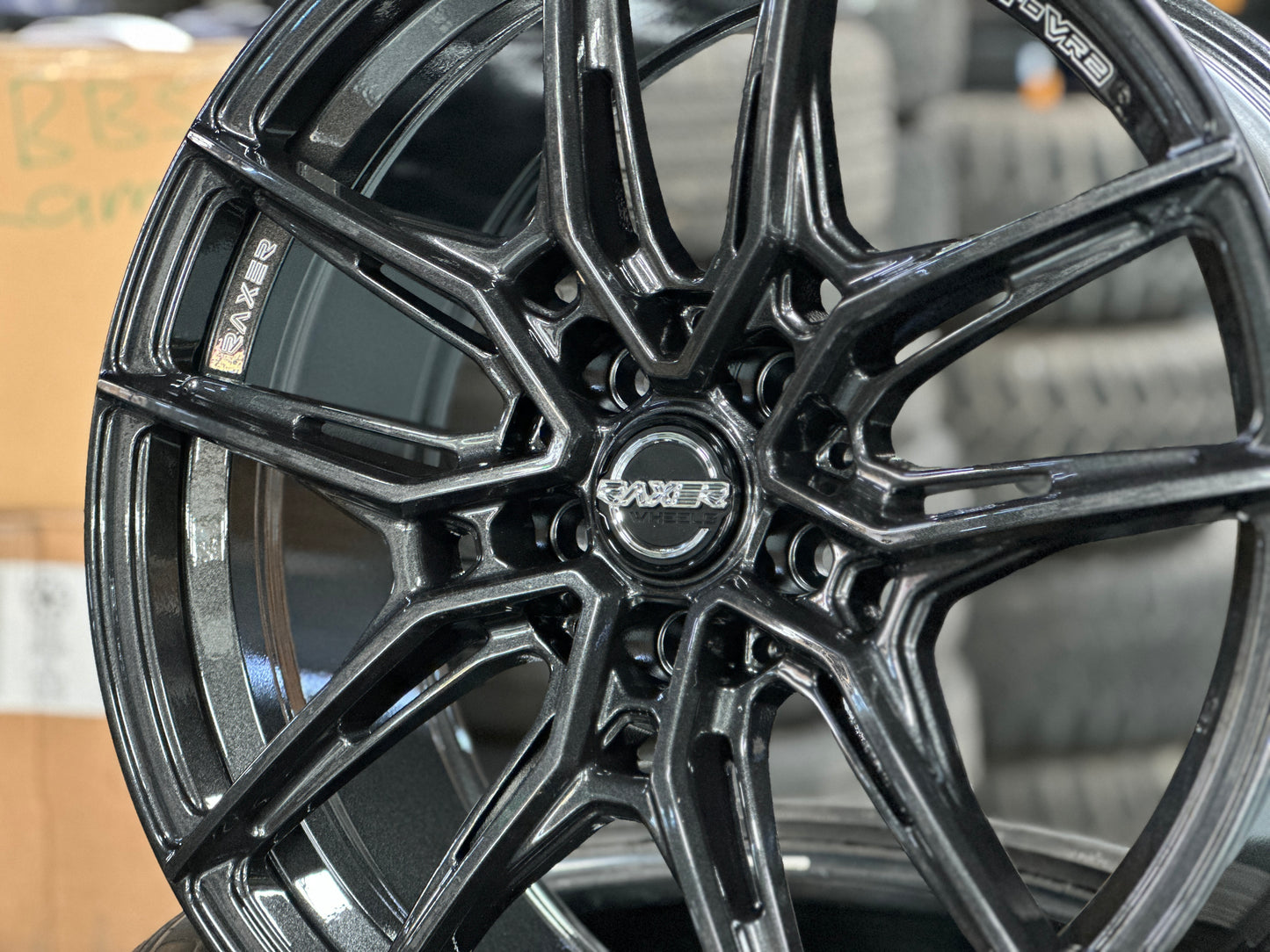 New 20 inch 20x8.5 ET35 Raxer STVR2 Flow Formed rim 5x108 (4 Wheels)