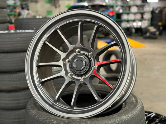 New 18X9.5 ET25 Lenso 96M Rim (4 wheel) Matt Gunmetal 6X139.7