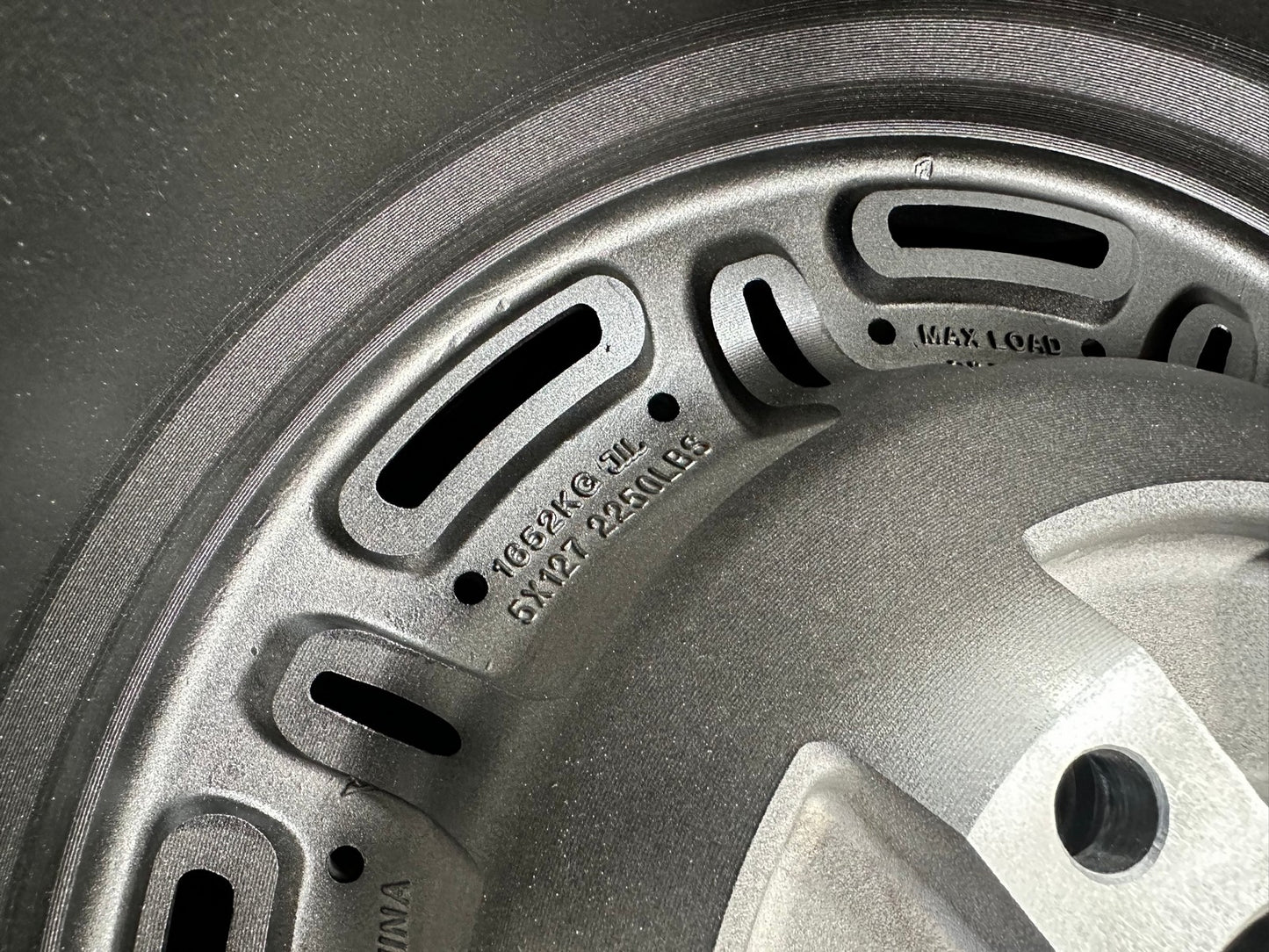 New 17X9.5 ET-18 Black Rhino Abrams Rim (5 wheel) Matt Gunmetal 5X127