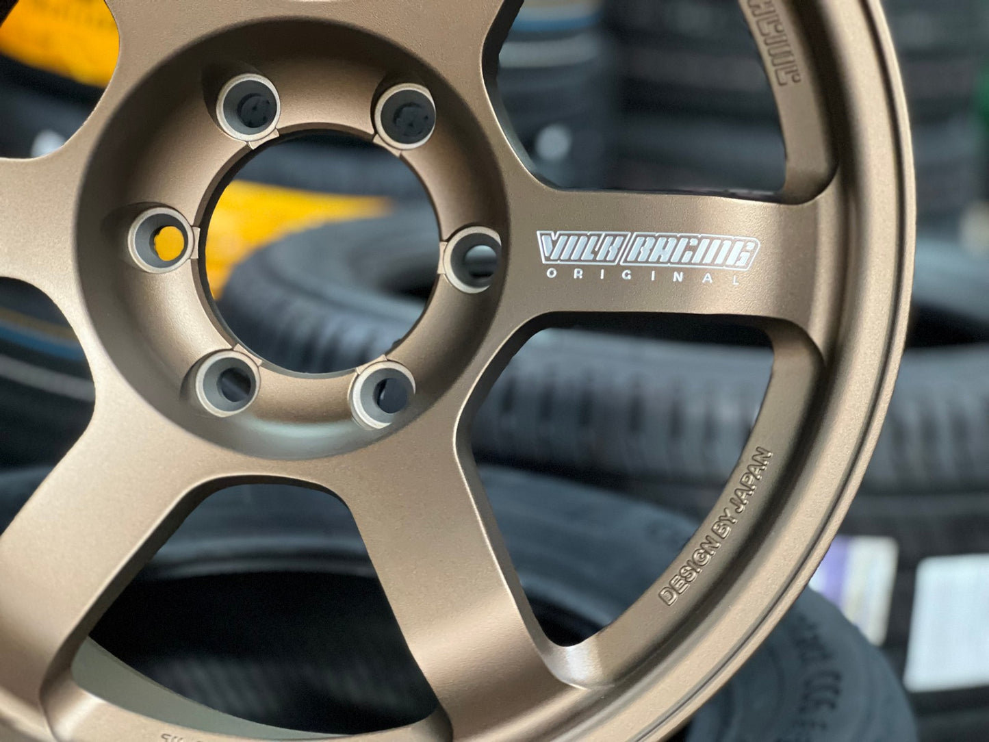 New 18X9 ET0 AOW Flow Formed TE37L Rim (4 wheel) Matt Bronze 6X139.7