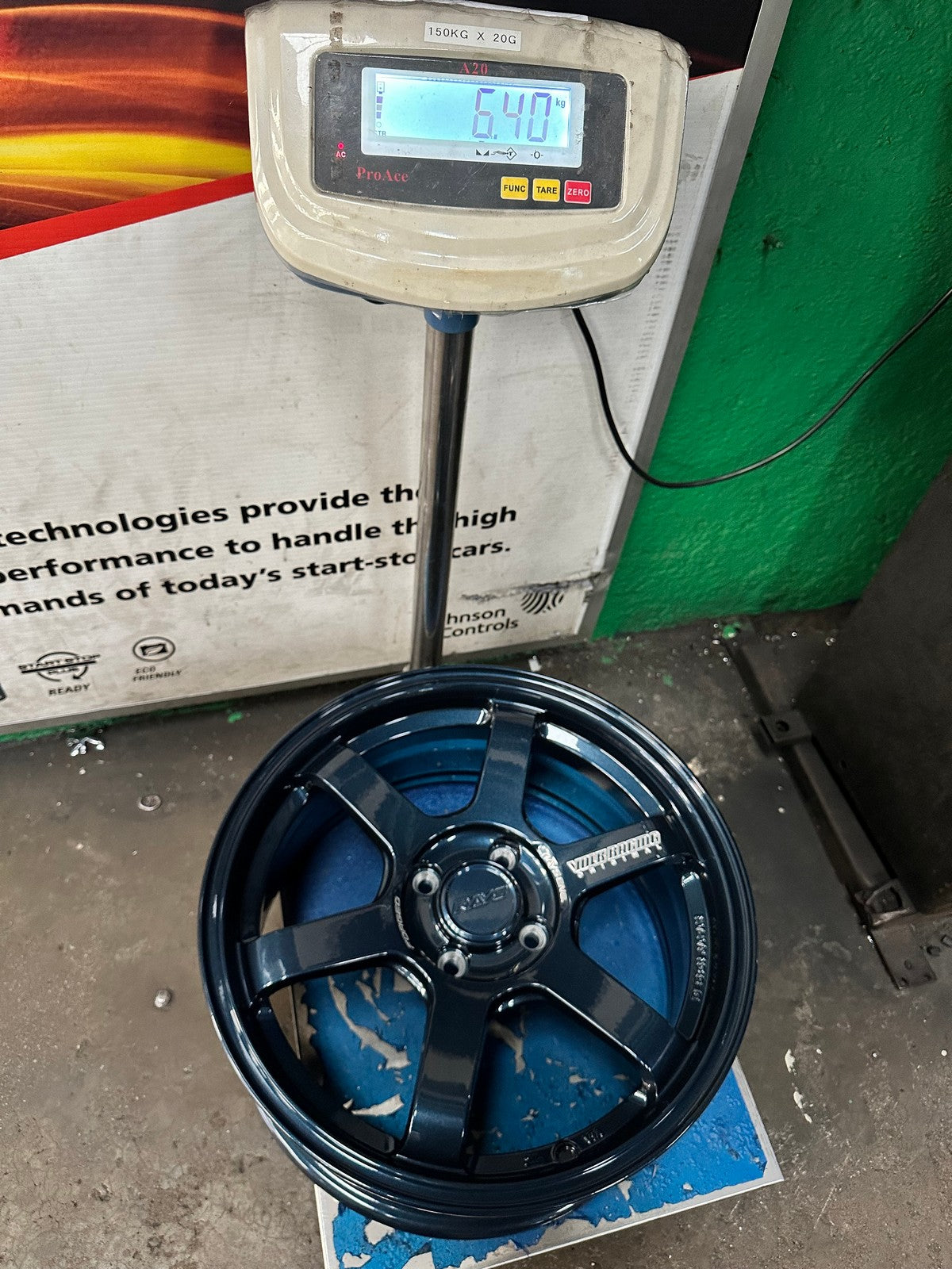 New 16X7 ET40 AOW Flow Formed TE37 Rim (4 wheel) Gloss Blue 4X100