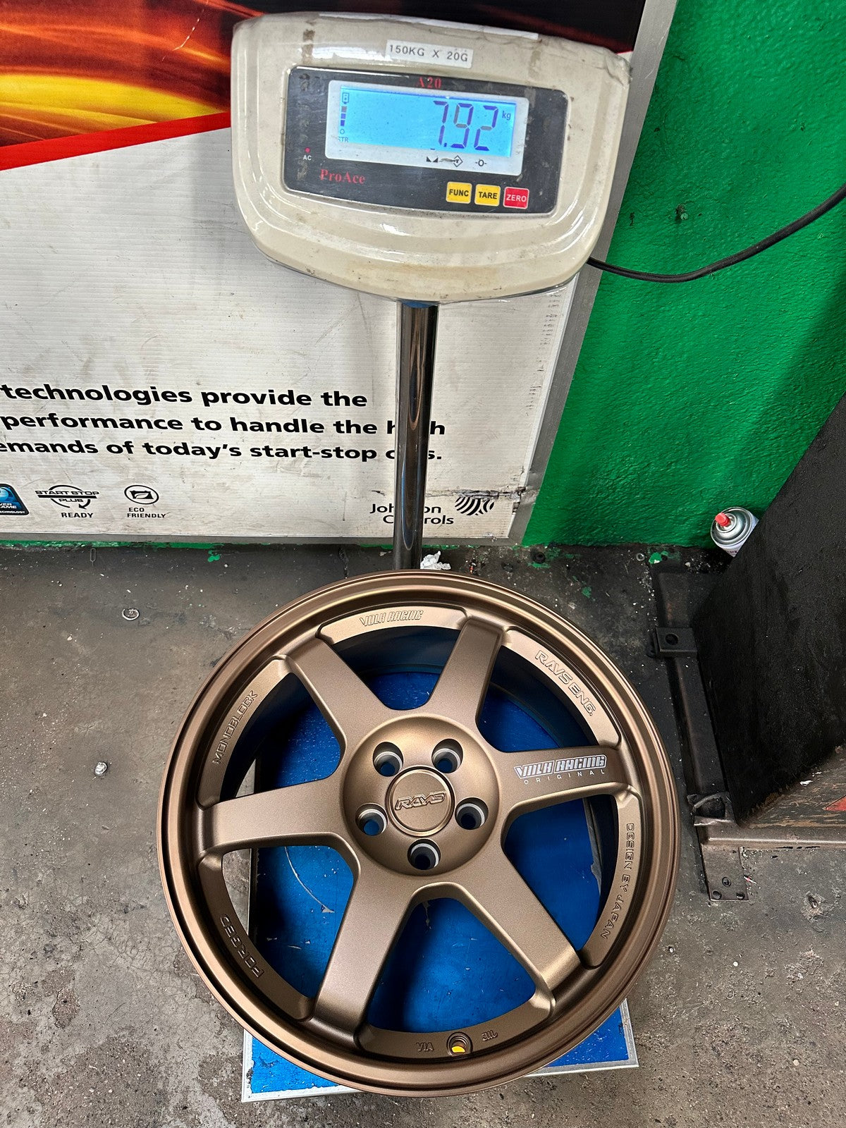 New 17X8 ET35 AOW Flow Formed TE37 Rim (4 wheel) Matt Bronze 5X100