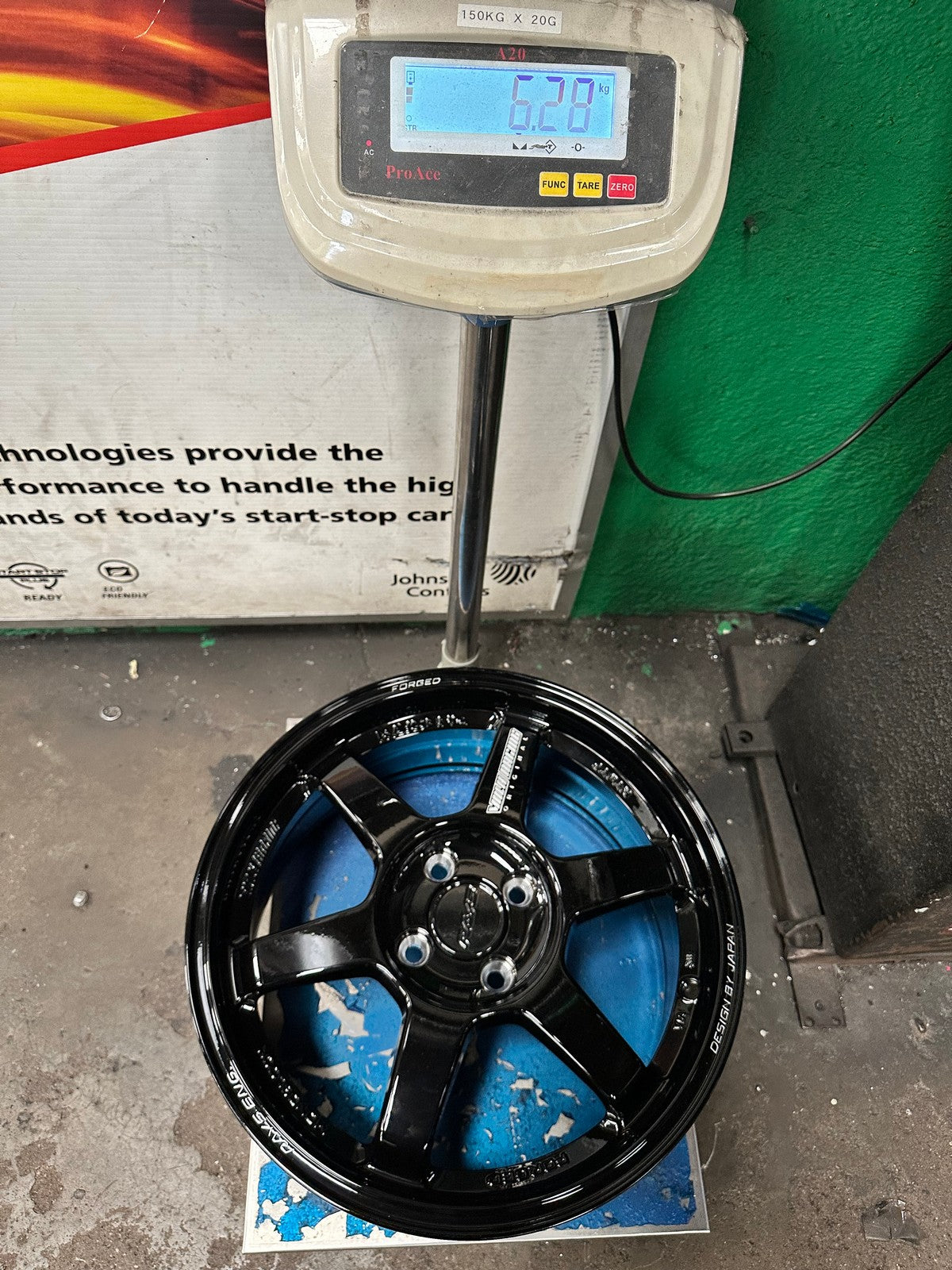 New 16X7 ET40 AOW Flow Formed TE37 Rim (4 wheel) Gloss Black 4X100