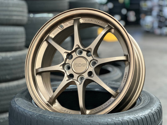 New 15X6.5 ET40 AOW Flow Formed CE28 Rim (4 wheel) Matt Bronze 4X100
