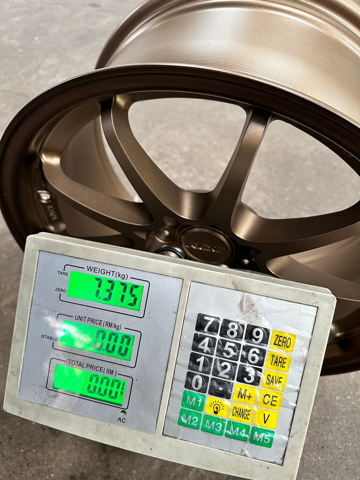 New 17X8 ET35 AOW Flow Formed CE28 Rim (4 wheel) Matt Bronze 5X112