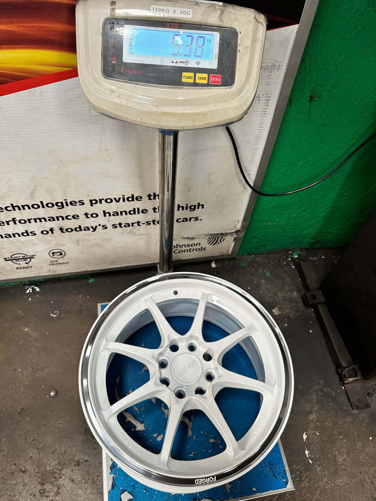 New 15X7 ET35 AOW Flow Formed CE28CR Rim (4 wheel) Gloss White 4X100