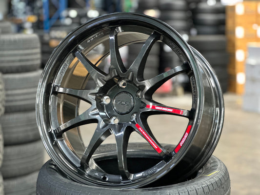 New 18X9 ET40 AOW Flow Formed CE28CR Rim (4 wheel) Gloss Gunmetal 5X114.3