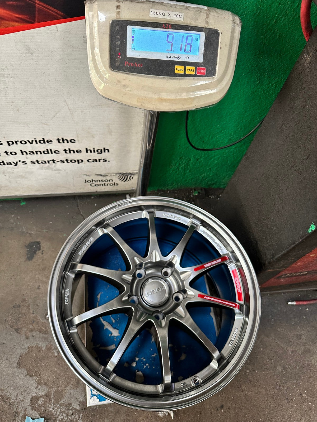 New 18X9.5 ET44 AOW Flow Formed CE28 Rim (4 wheel) Gloss Gunmetal 5X120