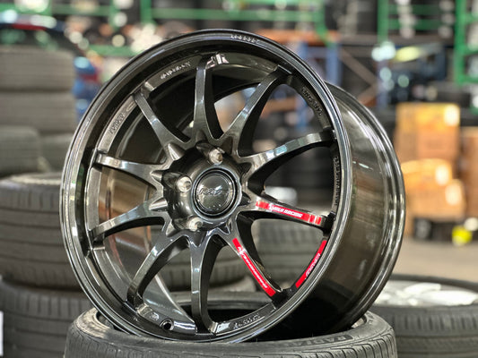 New 18X9.5 ET44 AOW Flow Formed CE28 Rim (4 wheel) Dark Gunmetal 5X120