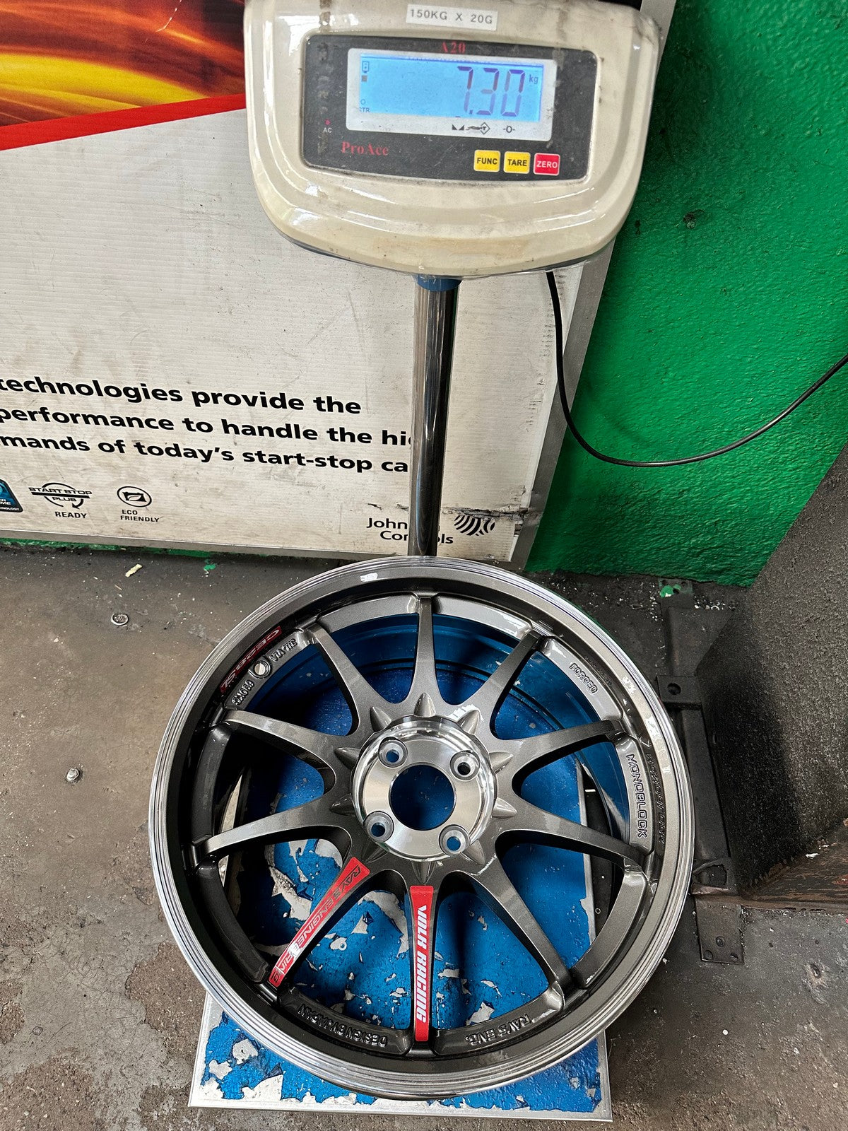 New 17X8 ET40 AOW Flow Formed CE28SLRim (4 wheel) Gloss Gunmetal 4X100