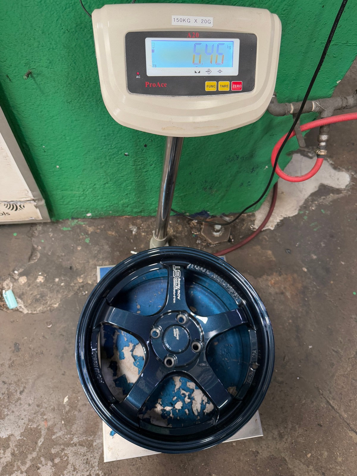 New 16X7 ET40 AOW Flow Formed GT Rim (4 wheel) Gloss Blue 4X100