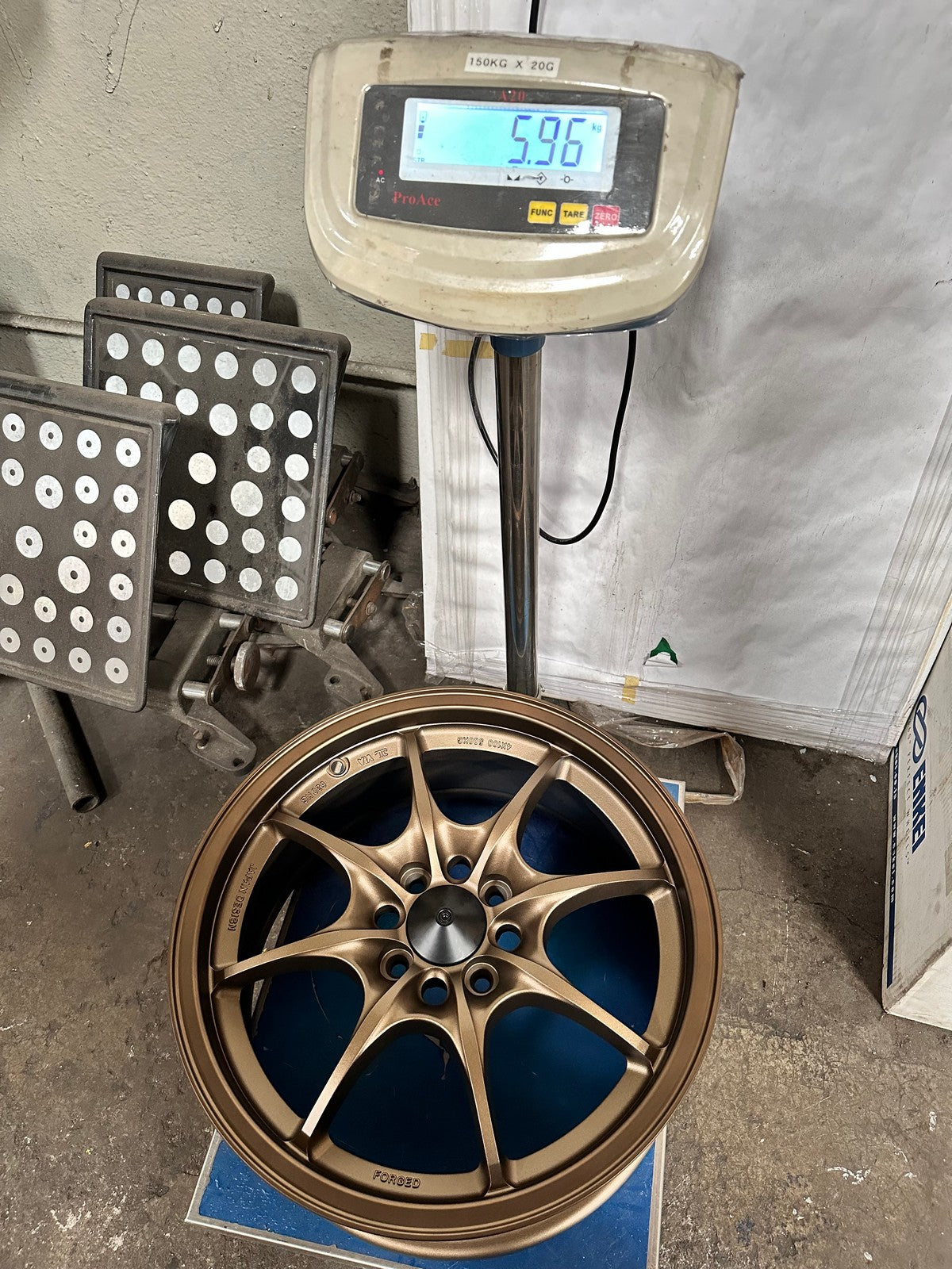 New 16X7 ET40 AOW Flow Formed MF8 Rim (4 wheel) Matt Bronze 4X100