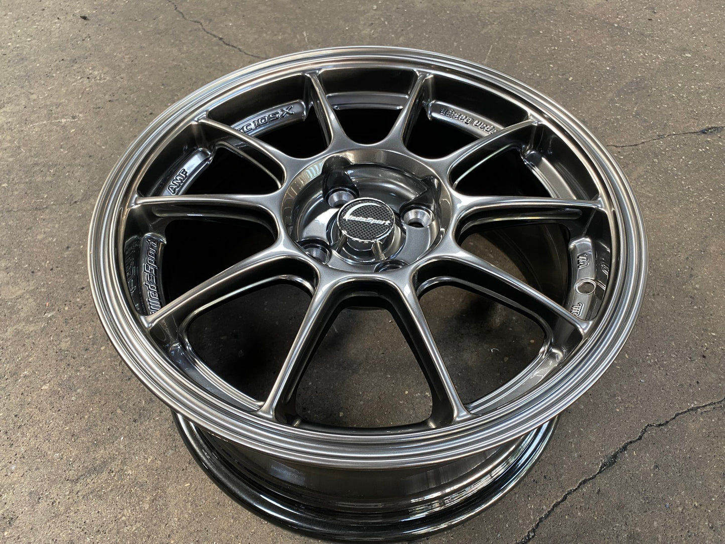 New 15X7 ET35 AOW Flow Formed TC105X Rim (4 wheel) Gunmetal 4X100