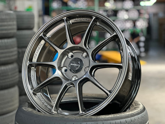 New 17X7.5 ET42 AOW Flow Formed TC105X Rim (4 wheel) Gloss Gunmetal 5X112