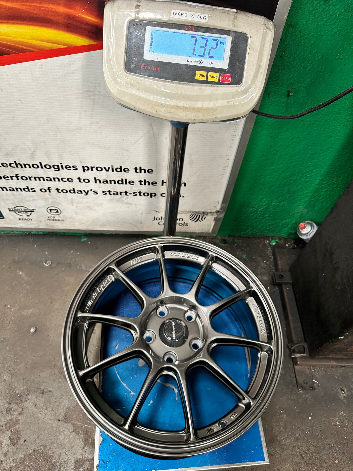 New 17X7.5 ET42 AOW Flow Formed TC105X Rim (4 wheel) Gloss Gunmetal 5X112