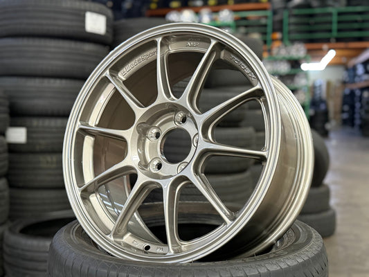 New 17X8 ET35 AOW Flow Formed TC105X Rim (4 wheel) Gloss Gunmetal 5X112