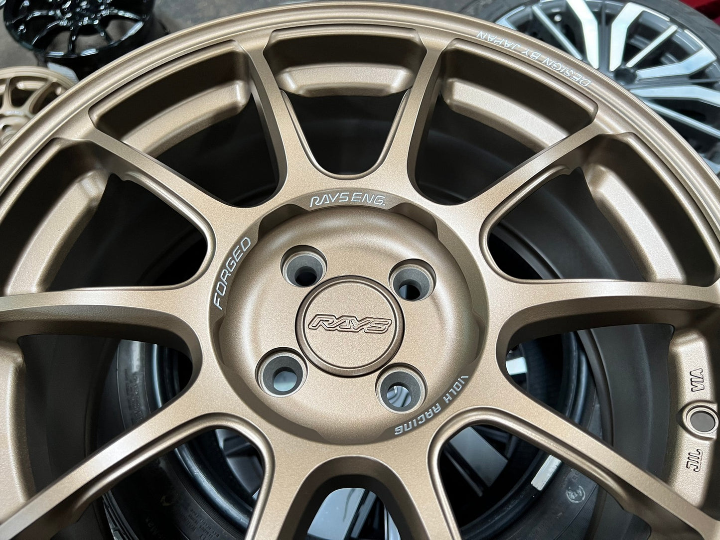 New 17X7.5 ET38 AOW Flow Formed ZE40 Rim (4 wheel) Matt Bronze 4X100