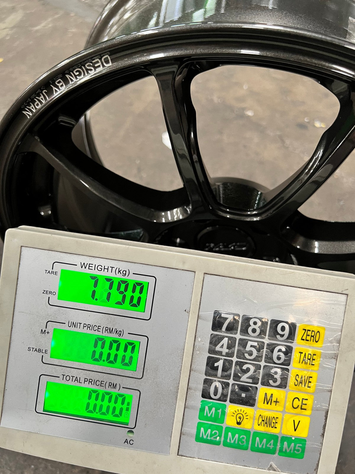 New 17X8 ET35 AOW Flow Formed ZE40 Rim (4 wheel) Gloss Gunmetal 5X112