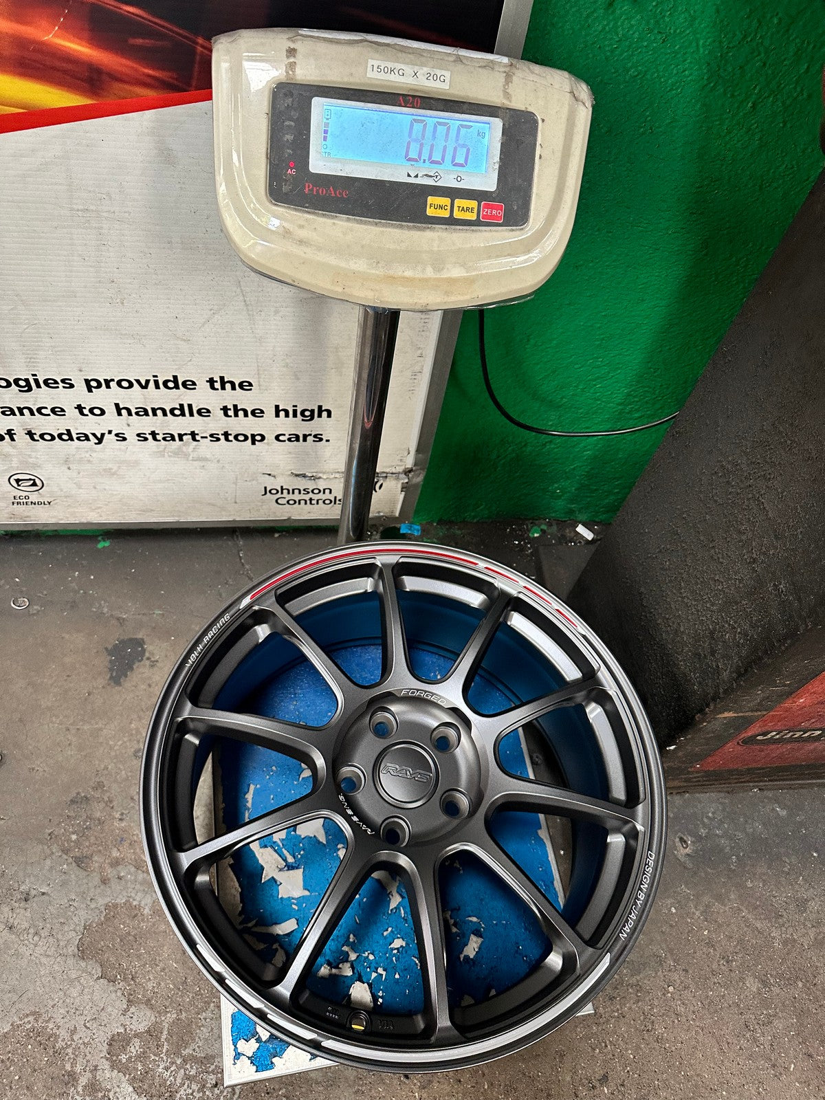 New 18X8.5 ET43 AOW Flow Formed ZE40 Rim (4 wheel) Matt Gunmetal 5X114.3