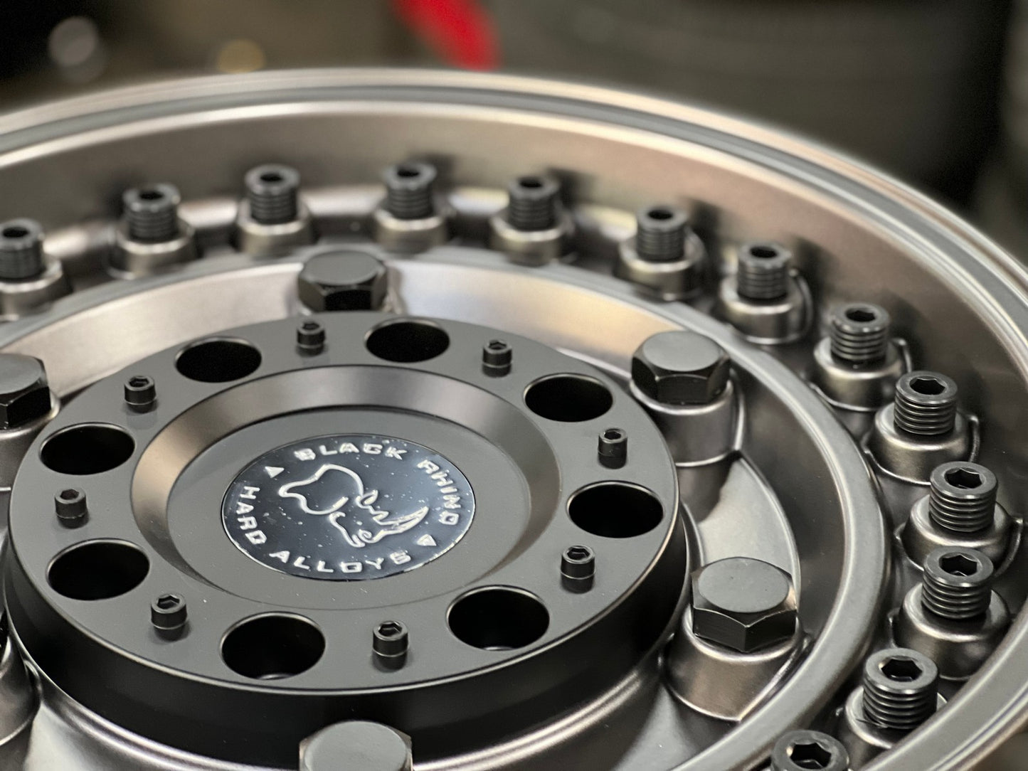 New 17X9.5 ET-18 Black Rhino Armory Rim (5 wheel) Matt Gunmetal 5X127