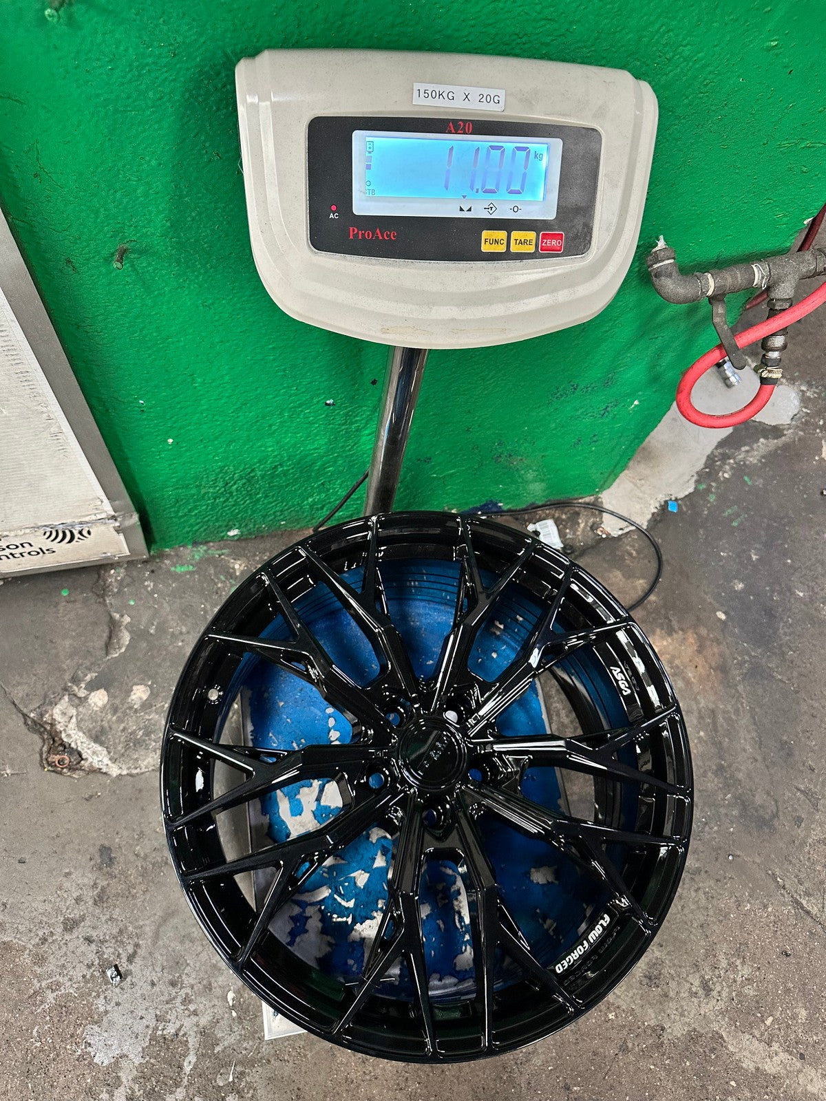 New 19X8.5 ET30 Asga ARF10 Rim (4 wheel) Gloss Black 5X114.3