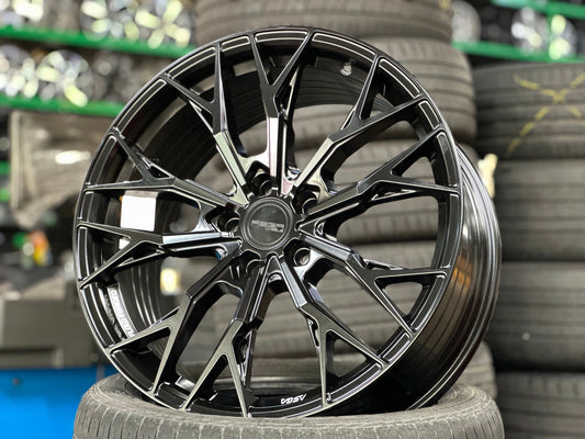 New 19X8.5 ET43 Asga ARF10 Rim (4 wheel) Matt Black 5X114.3