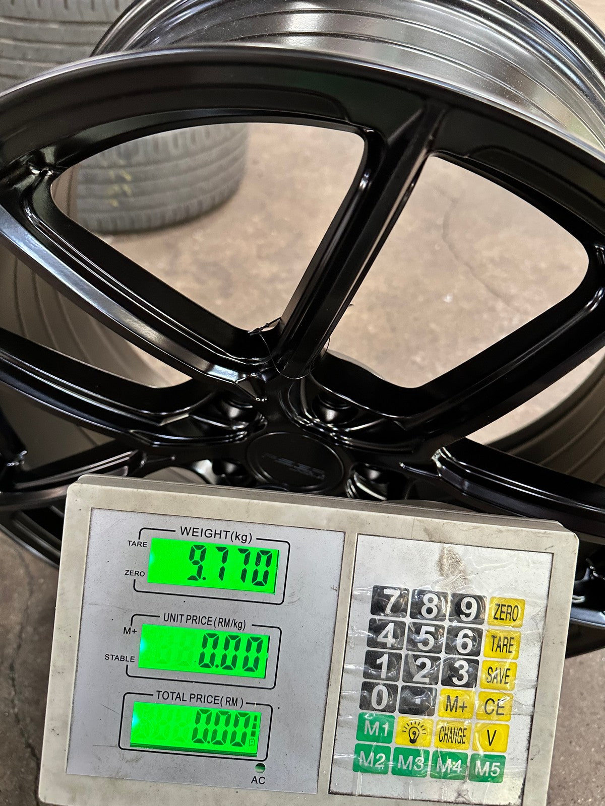 New 19X8.5 ET43 Asga ARF12 Rim (4 wheel) Matt Black 5X114.3