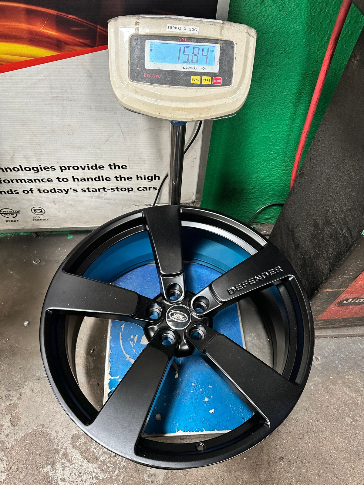 New 22X9.5 ET35 Overdrive Forged Rim (5 wheel) Matt Black 5X120